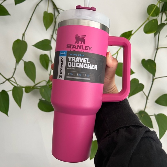 Stanley Other - Stanley Adventure Vacuum Quencher Travel Tumbler - 40 fl. oz. Pink Azalea BNWT